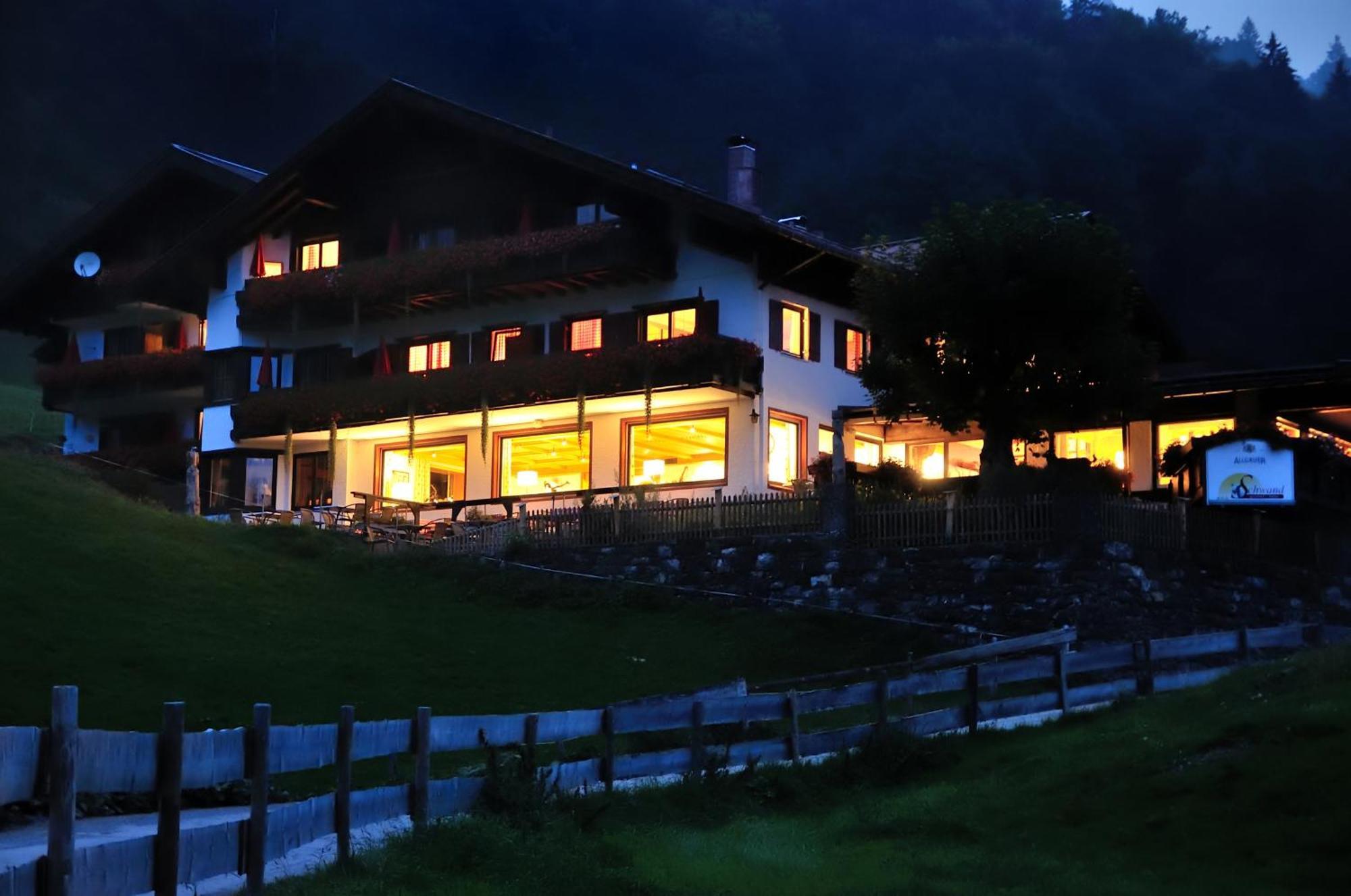 Alpengasthof Hotel Schwand Оберстдорф Екстериор снимка